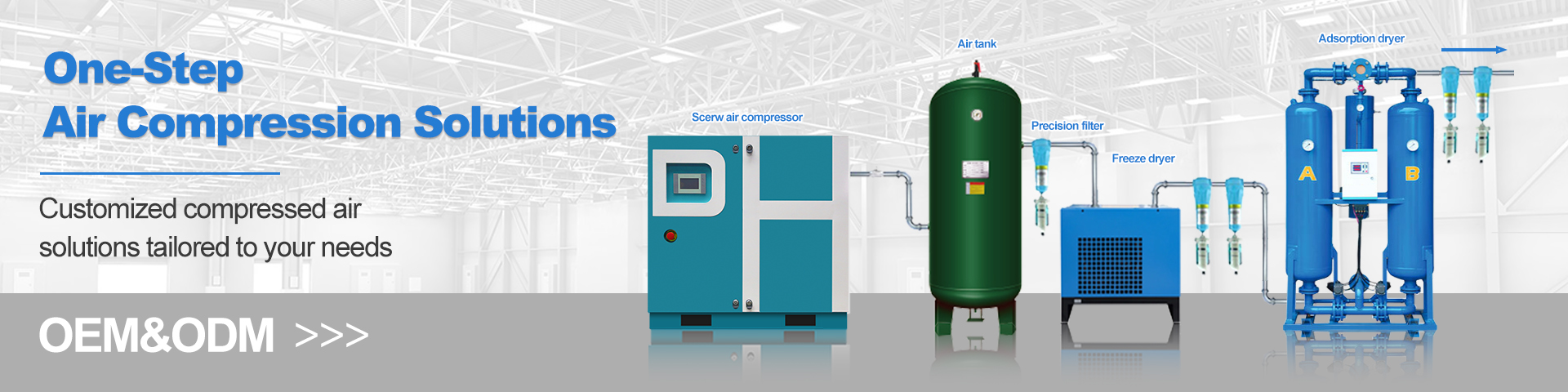 One Stop Air Compression Solutions factory manufacturer 