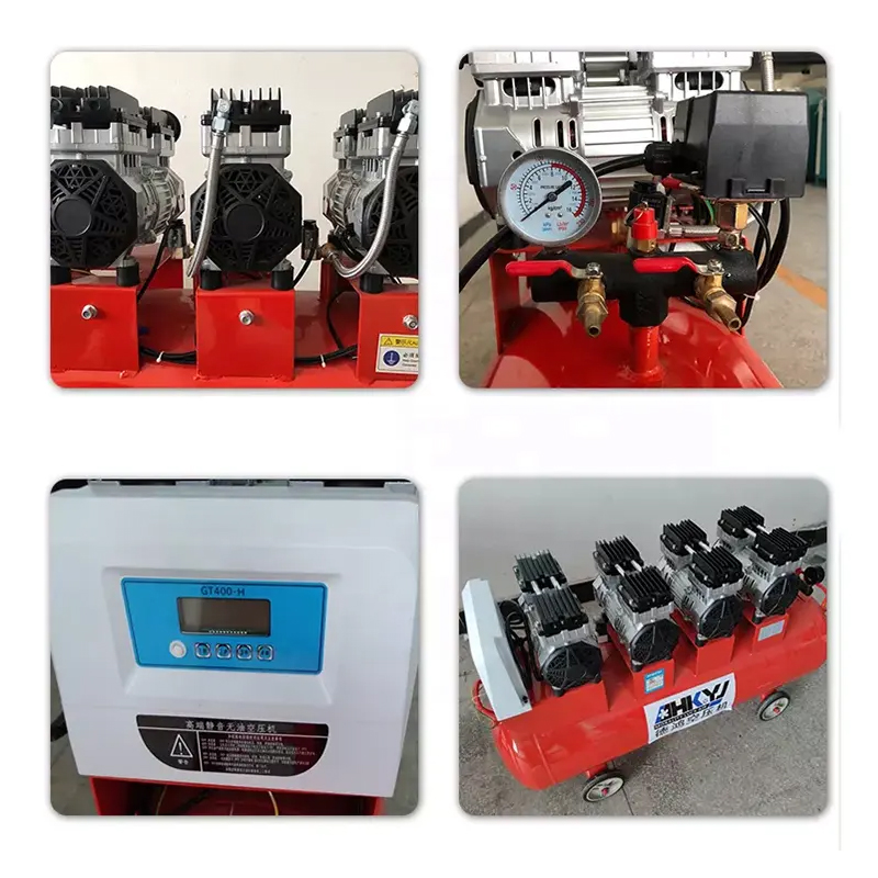 Portable Oil Free Reciprocating Piston Air Compressor