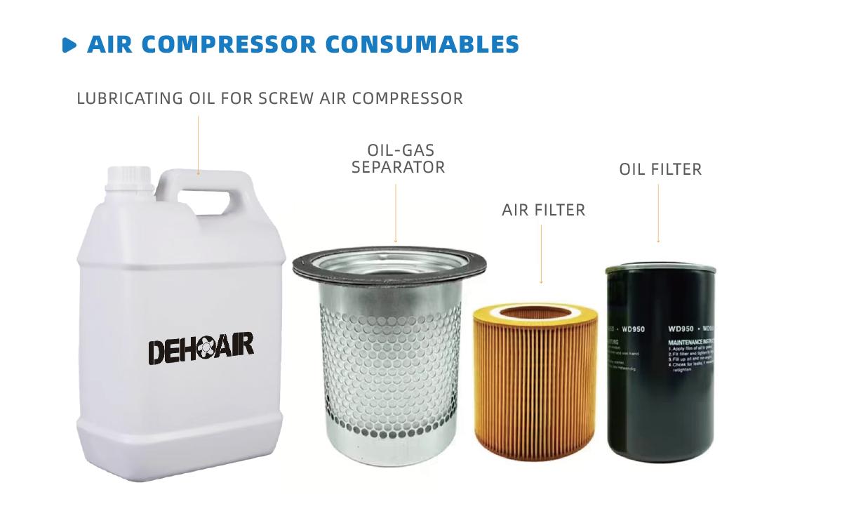 Lubricating Oil For Screw Air Compressor & Oil-gas Separator & Oil Filer & Air Filer (6).jpg