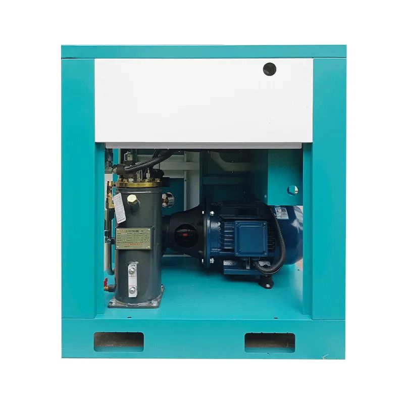 What are the causes and solutions for the high temperature alarm shutdown of screw air compressors?