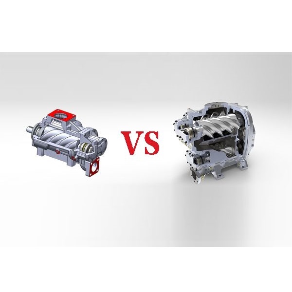 What is the difference between single-stage compression and two-stage compression screw air compress